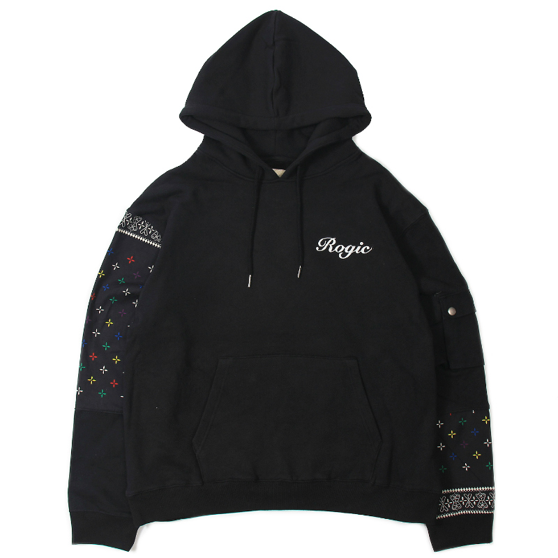 PAISLEY HOODIE - BLACK - OCO, 브랜드 편집샵 오씨오