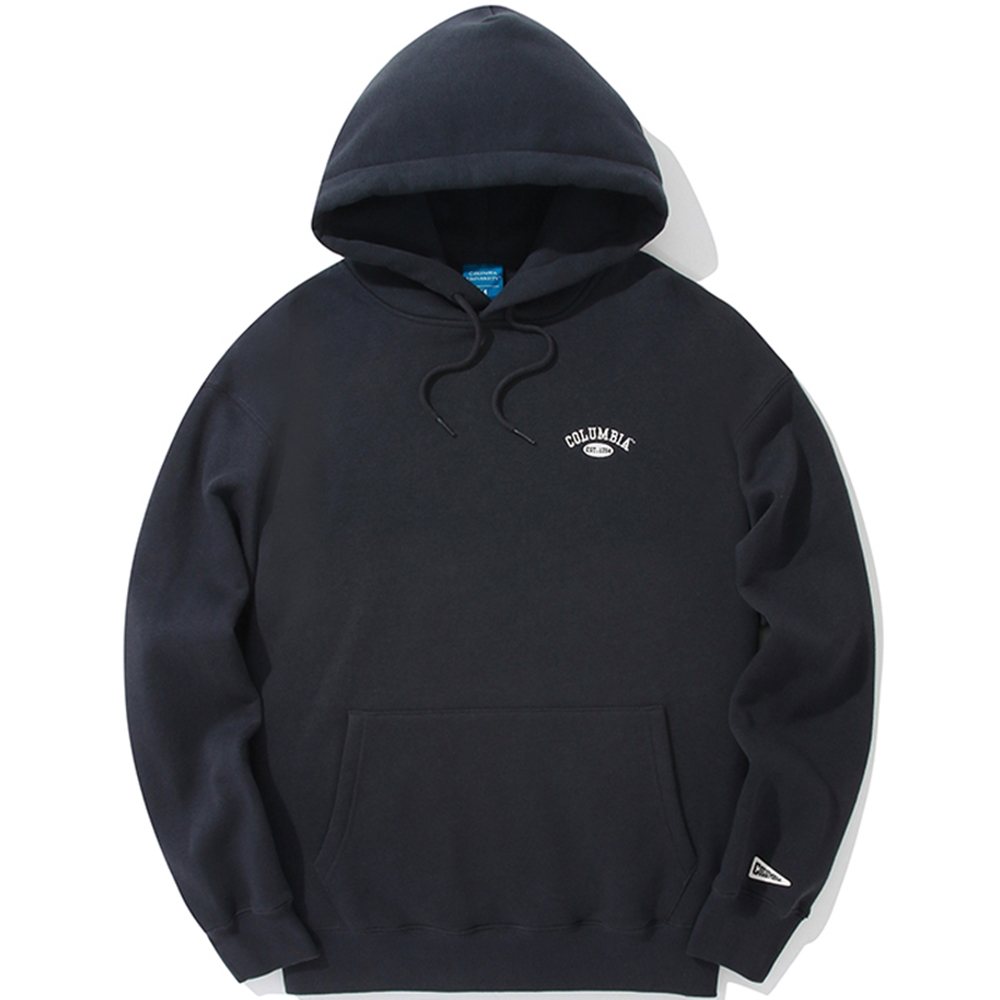 CU ARCH LOGO FLEECE HOODIE 크라운네이비 - OCO, 브랜드 편집샵 오씨오